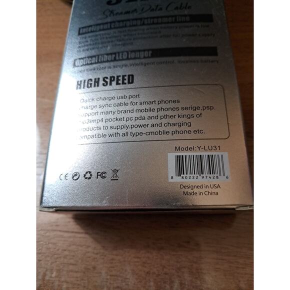 Streamers Data Cable 3 In 1 High Speed Quick Charge & Data - Picture 5 of 5